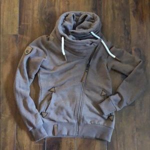 NAKETANO zip up sweatshirt jacket